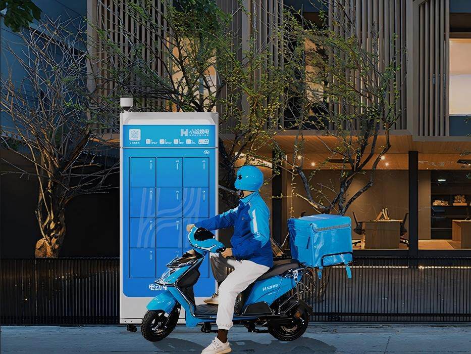 Battery Swapping Cabinets for Urban E-Delivery Fleets